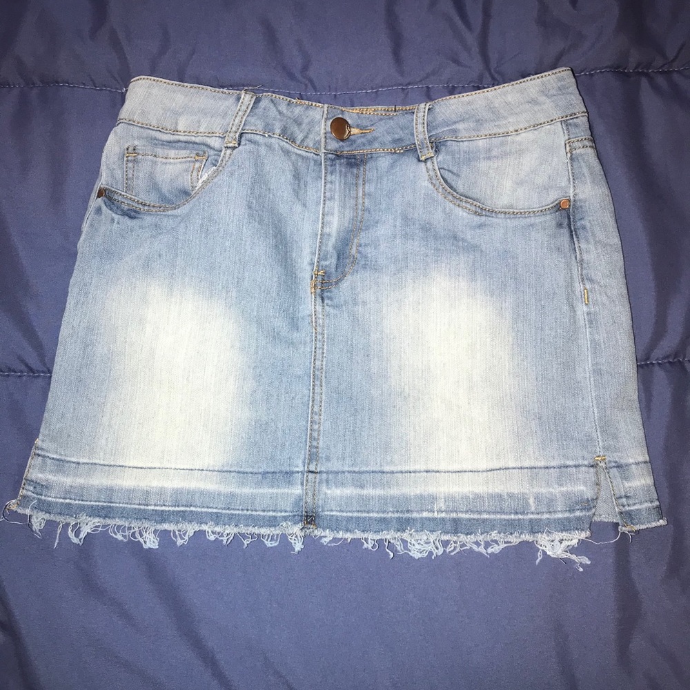 Jean skirt